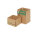 System-Versand-Transportkarton mit progressBOX Boden, Superflap und Selbstklebeverschlu&szlig; und Aufrei&szlig;faden - 1-wellig, 235x205x145 mm, Braun