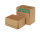 System-Versand-Transportkarton mit progressBOX Boden, Superflap und Selbstklebeverschlu&szlig; und Aufrei&szlig;faden - 1-wellig, 384x284x187 mm, Braun