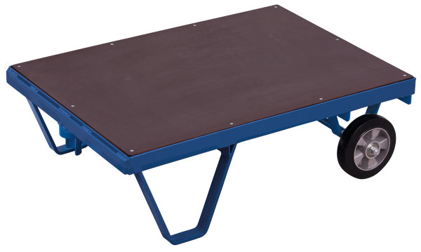 Schwerlast-Rollplatte, 1000 kg Traglast, 990 x 700 mm, blau