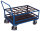 Stahlflaschenwagen, 500 kg Traglast, 1120 x 760 mm, blau
