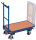 Klappb&uuml;gelwagen mit 2 Etagen, 150 kg Traglast, 720 x 450 mm, blau