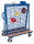 Werkst&uuml;ckwagen mit Ablage, 500 kg Traglast, 1260 x  mm, blau