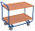 Stahl Tischwagen, 200 kg Traglast, 970 x 570 mm, blau