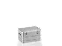 Transportkiste aus Strukturblech, G®-professional BOX A 1599 / 85, 620x420x328 mm, Tragkraft 50 kg, aus Aluminium