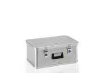 Box aus Strukturblech, G®-allround BOX A 1539 / 42, 550x350x220 mm, Tragkraft 30 kg, aus Aluminium
