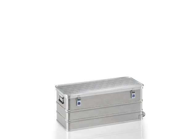 Rollbox aus Strukturblech, G&reg;-roll BOX A 1599 / 105 R, 870x350x345 mm, Tragkraft 75 kg, aus Aluminium