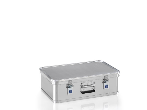 Transportkiste mit GGVSE-Zulassung 4B X, G&reg;-safe BOX A 1589/29  4B X  BAM, 553x353x150 mm, Tragkraft 40 kg, aus Aluminium