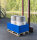 Sicherheitscontainer f&uuml;r Wannen, Flaschen, F&auml;sser, 1240x800x415 mm, Blau