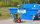 Reinigungswagen, 1200x820x1000 mm, 150 kg Tragf&auml;higkeit, Gelb, luftbereift