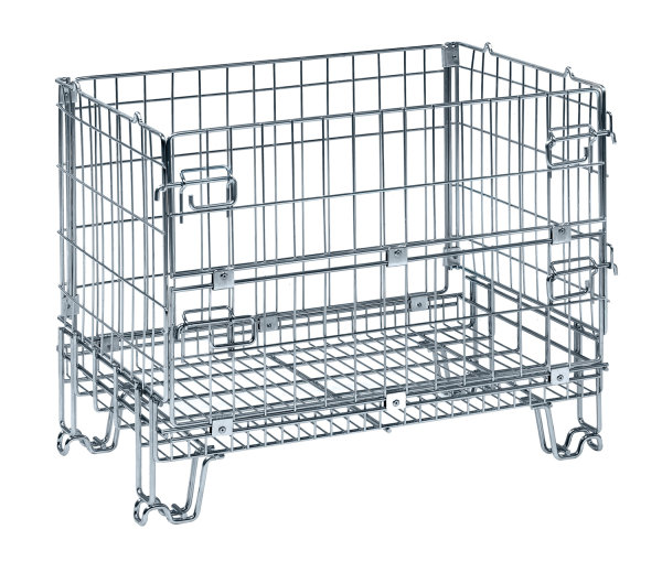 Gitterbox, 860x580x680 mm, 300 kg Tragf&auml;higkeit, Verzinkt