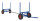 Langgutwagen, 6000x1270x640 mm, 3500 kg Tragf&auml;higkeit, mit unplattbaren R&auml;dern, Blau