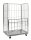 Rollcontainer 4 Seiten, 1200x800x1800 mm, 400 kg Tragf&auml;higkeit, Verzinkt