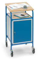 Rollpult 5836, 500 x 600  mm, 100 kg Tragf&auml;higkeit, Blau, mit Bremse