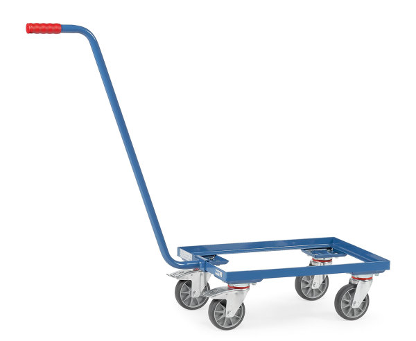 Einh&auml;ngedeichsel, Blau, f&uuml;r Eurokastenroller