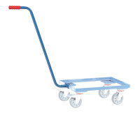 Einh&auml;ngedeichsel, Blau, f&uuml;r Eurokastenroller