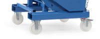 Rollensätze Polyamid - bis 1.500 kg, 1500 kg Tragfähigkeit, Blau, mit Bremse