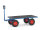 Handpritschenwagen 6405L  mit Zug&ouml;se, 1600 x 900  mm, 1000 kg Tragf&auml;higkeit, Blau, luftbereift