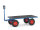 Handpritschenwagen 6405V mit Zug&ouml;se, 1600 x 900  mm, 1000 kg Tragf&auml;higkeit, Blau