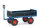 Handpritschenwagen 6454L, 1200 x 800  mm, 1000 kg Tragf&auml;higkeit, Blau, luftbereift