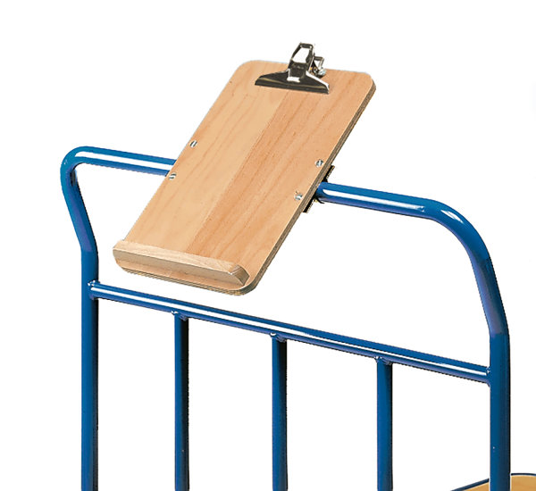 Schreibtafel f&uuml;r DIN A4 Format quer, Blau,