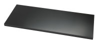 Fachboden mit Lateralhängevorrichtung für Flügeltürenschrank Universal, B 914 mm, Farbe schwarz
