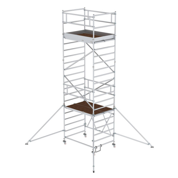 Klappger&uuml;st 1,35 x 1,80 m mit Ausleger Plattformh&ouml;he 4,80 m