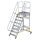 Plattformtreppe 60&deg; fahrbar Stufenbreite 800 mm 8 Stufen