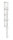 Einz&uuml;gige Steigleiter mit R&uuml;ckenschutz (Bau) Edelstahl 7,64m