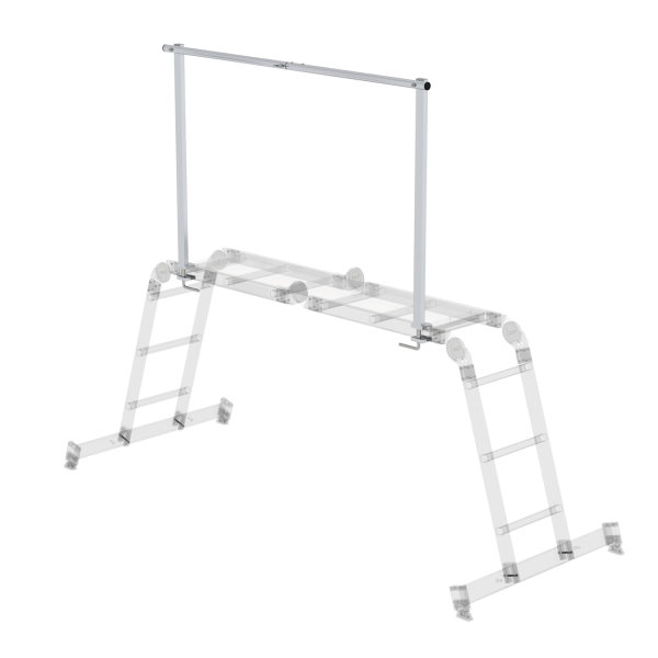 Aluminium-Gel&auml;nder anklemmbar f&uuml;r Bestell-Nr. 031310, 031312 und 031314