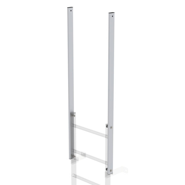 Ausstiegsholm gerade Aluminium eloxiert L&auml;nge 1600 mm
