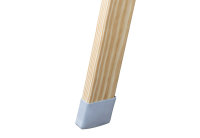 Montageset Außenschuh für Holzleiter 60x23 mm