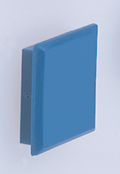 Magnete als Dokumentenhalter rund 10-teilig blau