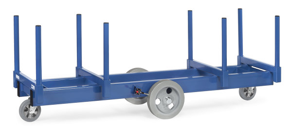 Langmaterial-Wagen, 2500 kg Tragf&auml;higkeit, Blau