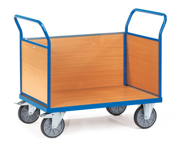 Dreiwandwagen, 500 kg Tragf&auml;higkeit, Blau