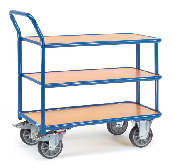 Tischwagen, 400 kg Tragf&auml;higkeit, Blau