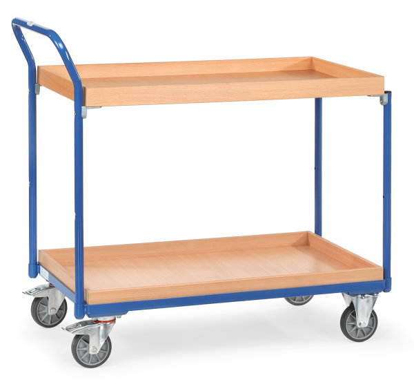 Tischwagen, 300 kg Tragf&auml;higkeit, Blau