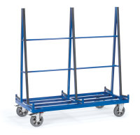 Plattenwagen, 1200 kg Tragf&auml;higkeit, Blau