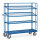 Etagenwagen, 500 kg Tragf&auml;higkeit, Blau