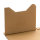 Universalversandverpackung z. Wickeln aus Wellpappe braun (B KL) m. Selbstklebeverschlu&szlig; u. Aufrei&szlig;faden, DIN A5, 217x155x -60 mm, Braun
