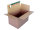 FLIXBOX m. voll&uuml;. Automatikboden, m. H&ouml;henriller aus Wellpappe braun (B KL) m. Selbstklebeverschlu&szlig; u. Aufrei&szlig;faden, DIN A3+, 460x309x 180-300 mm, Braun