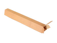 Trapez- Versandverpackung (keine zuschl. außer DP + DHL) aus Wellpappe braun (FE KL) m. Selbstklebeverschluß, DIN A1+, 705x 105/55 x75 mm, Braun