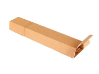 Trapez- Versandverpackung (keine zuschl. bei allen Postdienstleistern) aus Wellpappe braun (FE KL) m. Selbstklebeverschluß, DIN A1+, 705 x 145/108 x75 mm, Braun