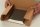 FIXPACK zum wickeln aus Wellpappe braun (B KL) mit 50m&micro; Folie, Selbstklebeverschlu&szlig; u. Aufrei&szlig;faden, 280x210x -60 mm, Braun