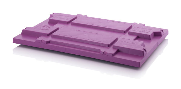 Paletten-Auflagedeckel KLT, 1210x810 mm, Violett