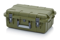 Schutzkoffer Pro, unbestückt, 600x400x223 mm, Olivgrün