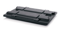 ESD-Paletten-Auflagedeckel KLT, 1210x810 mm, Schwarz