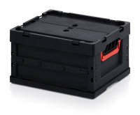 ESD-Faltboxen mit Deckel, mit Deckel, 400x300x220 mm,...
