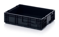 ESD-R-KLT-Behälter, 600x400x150 mm, Schwarz