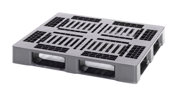 Mediumpaletten ohne Sicherungsrand, 2 Quer- und 3 L&auml;ngskufen, 1200x1000x152 mm