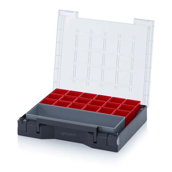 Sortimentsbox best&uuml;ckt 35 x 29,5, Best&uuml;ckung 8, 350x295x71 mm